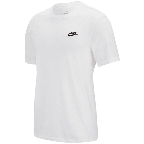Textil Homem T-shirts e Pólos crimson Nike M NSW CLUB TEE Branco