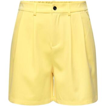 Textil Mulher Shorts / Bermudas Only  Amarelo