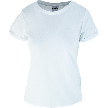 Textil Mulher Tops sem mangas Diadora SS Core - Optical White Branco