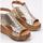 Sapatos Mulher Sandálias Top3 23401 Ouro