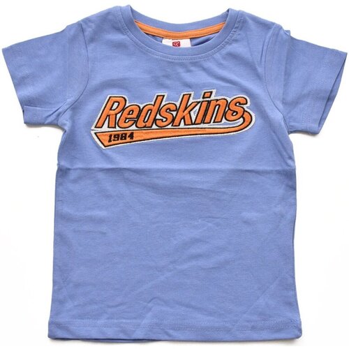 Textil Criança T-shirts e Pólos Redskins RS2314 Azul
