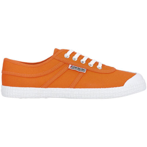 Sapatos Homem Sapatilhas Kawasaki Original Canvas Shoe K192495 5003 Vibrant Orange Laranja