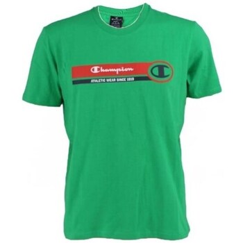 Textil Homem MC2 Saint Barth graphic-print T-shirt Gelb Champion Crewneck Tshirt Verde