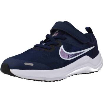 Sapatos Rapaz Sapatilhas pink Nike DOWNSHIFTER 12 Azul