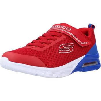 Sapatos Rapaz Sapatilhas run Skechers MICROSPEC MAX Vermelho
