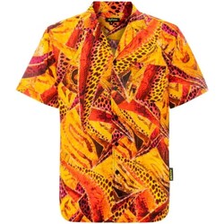Textil Homem Camisas mangas comprida 4giveness FGCM2656 Amarelo