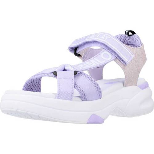 Sapatos Rapariga Sandálias Replay TEMPURA JR 1 Violeta