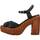 Sapatos Mulher Sandálias Pon´s Quintana 10425 000 Preto