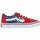 Sapatos Rapaz Sapatilhas Vans SK8-LOW REFLECT CHECK Vermelho