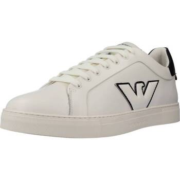 Sapatos Homem Sapatilhas Emporio regular Armani X4X598 XN663 Branco
