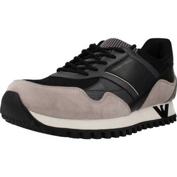 Sapatos Homem Sapatilhas Emporio regular Armani X4X616 XN632 Cinza