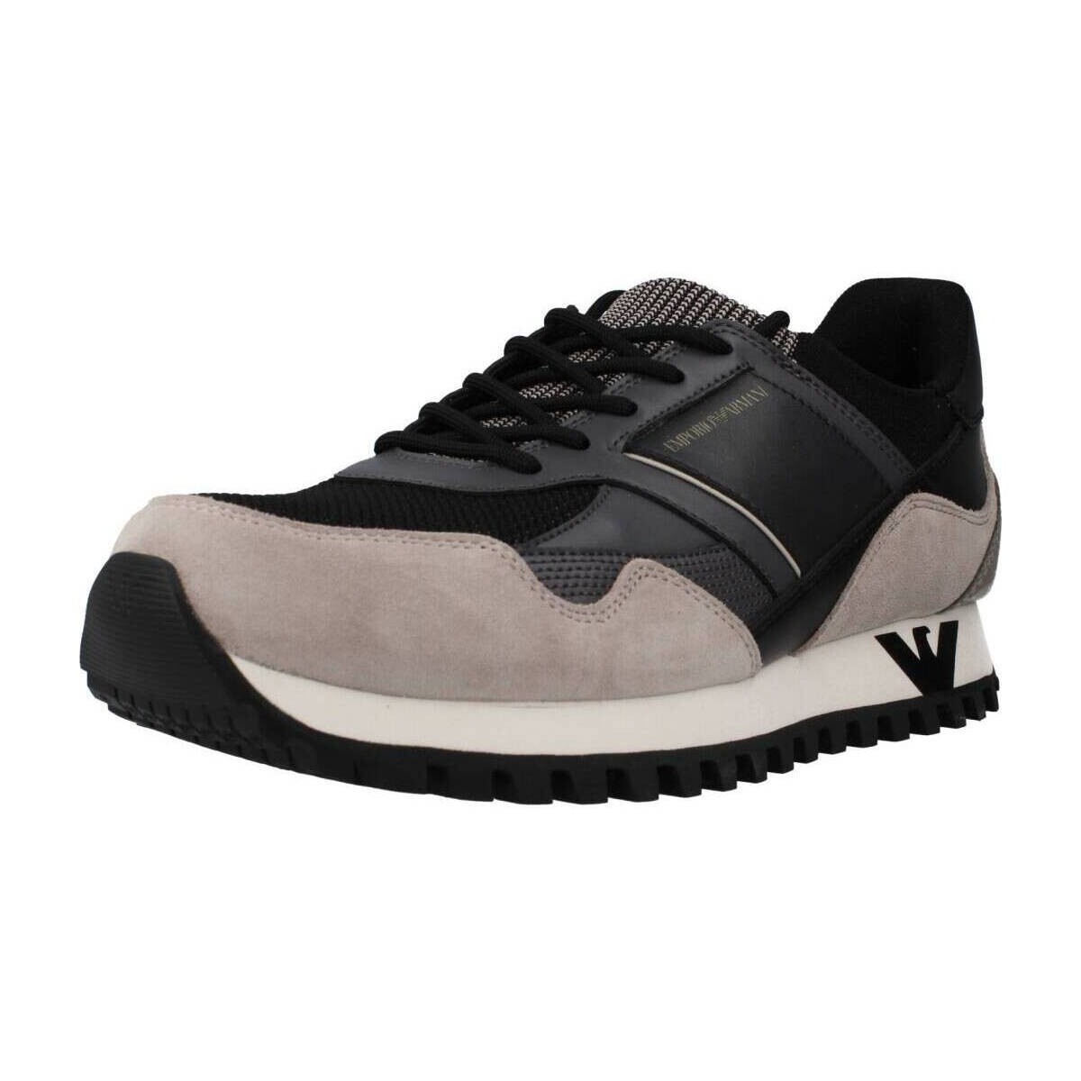 Sapatos Homem Sapatilhas Emporio Armani X4X616 XN632 Cinza