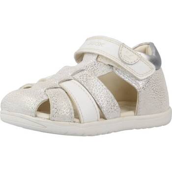 Sapatos Rapariga Sandálias Geox B SANDAL MACCHIA GIR Branco