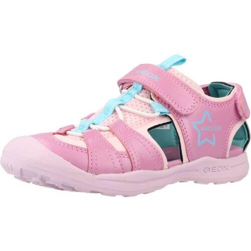 Sapatos Rapariga Sandálias Geox J VANIETT GIRL B Rosa