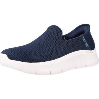 Sapatos Sapatilhas Skechers SLIP-INS  GO WALK FLEX Azul