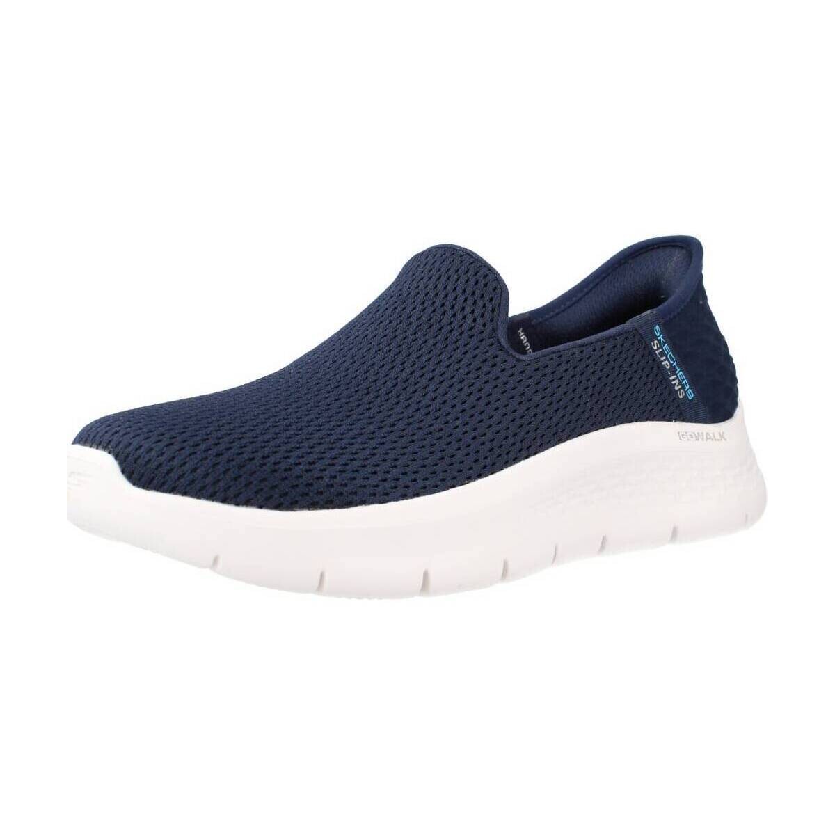 Sapatos Sapatilhas Skechers SLIP-INS  GO WALK FLEX Azul