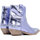 Sapatos Mulher Botas Just Juice Shoes F739K22-CRACK-VIOLA Violeta