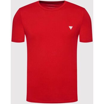 Textil Homem T-shirts e Pólos Guess M2YI36 I3Z11 CORE-G5R5 SPICED SALMON Vermelho