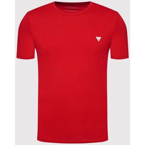 Textil Homem T-shirts e Pólos Guess M2YI36 I3Z11 CORE-G5R5 SPICED SALMON Vermelho
