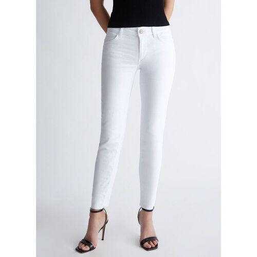 Textil Mulher Calças de ganga Liu Jo IDEAL UA3001 T4220-11111 Branco