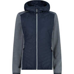 Textil Mulher Casacos  Cmp WOMAN JACKET HYBRID FIX HOOD Marinho