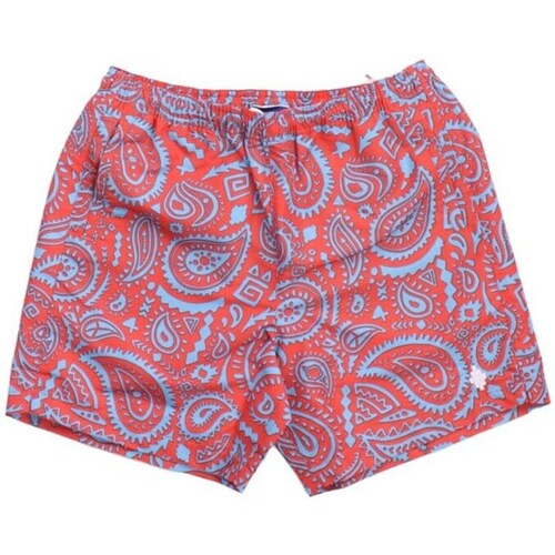 Textil Homem Shorts / Bermudas Marcelo Burlon County Of Milan CMFA009S23FAB002 Vermelho