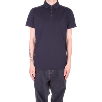 Textil Homem T-Shirt mangas curtas Homens a preto e branco DR0021M LOME16 Azul