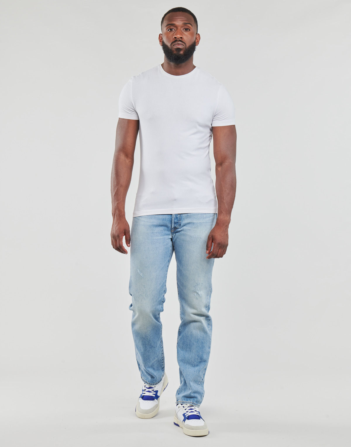 Textil Homem Calças Jeans Levi's 501® '54 Azul