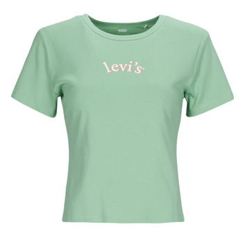 Textil Mulher Walk In Pitas Levi's GRAPHIC RICKIE TEE Azul