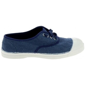 Sapatos Mulher Sapatos & Richelieu Bensimon Toile Lacet Broderie Anglaise Bleu Azul