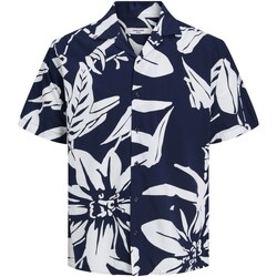 Textil Homem Camisas mangas comprida Premium By Jack&jones 12202240 Azul
