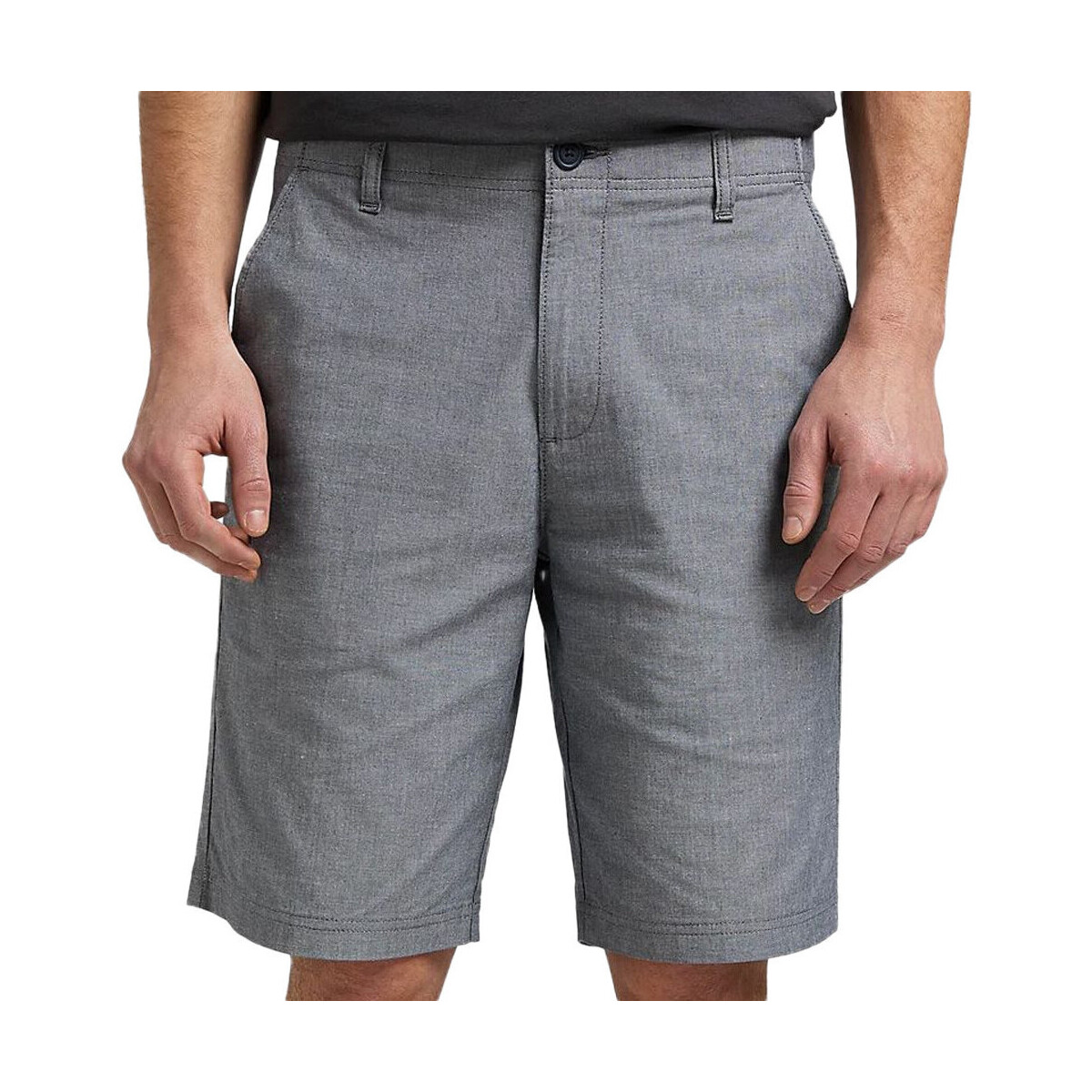Textil Homem Shorts / Bermudas Lee  Cinza