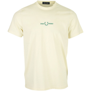 Textil Homem T-Shirt mangas curtas Fred Perry Embroidered Outros
