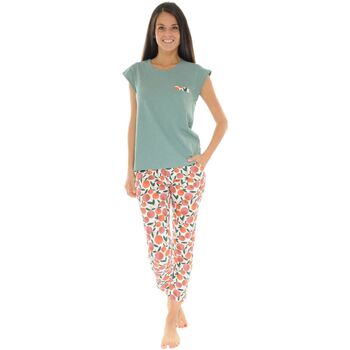 Textil Mulher Pijamas / Camisas de dormir Christian Cane VANNIE Verde