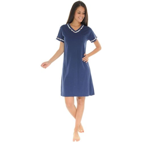 Textil Mulher Pijamas / Camisas de dormir Christian Cane VALIA Azul