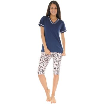 Textil Mulher Pijamas / Camisas de dormir Christian Cane VALIA Azul