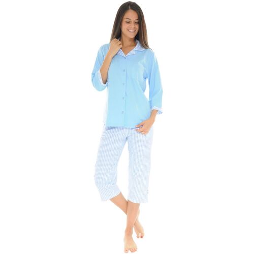 Textil Mulher Pijamas / Camisas de dormir Christian Cane VIANELLE Azul