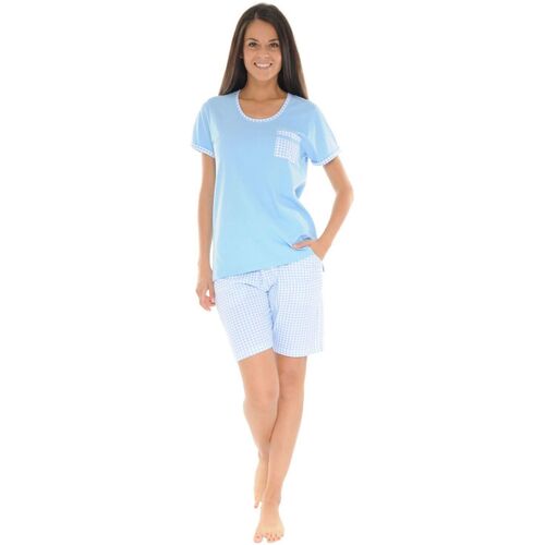 Textil Mulher Pijamas / Camisas de dormir Christian Cane VIANELLE Azul