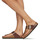 Sapatos Mulher Chinelos Birkenstock GIZEH BIG BUCKLE Castanho