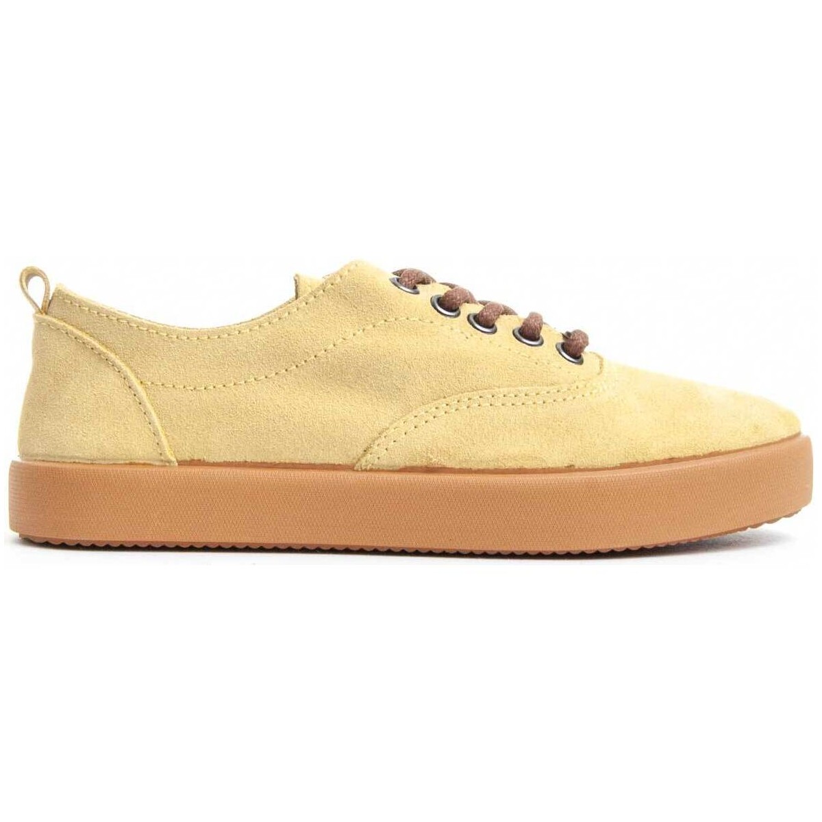 Sapatos Mulher Sapatilhas Leindia 80184 Amarelo