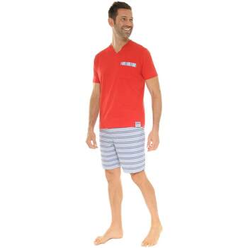Textil Homem Pijamas / Camisas de dormir Pilus XANTIS Vermelho