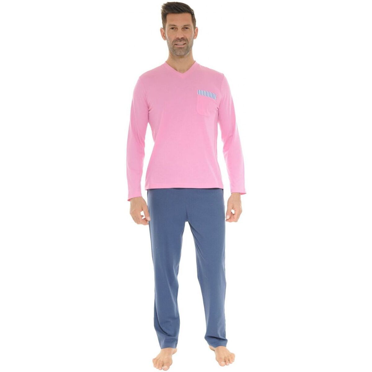 Textil Homem Pijamas / Camisas de dormir Christian Cane WAYNE Rosa