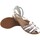 Sapatos Mulher Multi-desportos Duendy Sandália feminina  3533 branca Branco