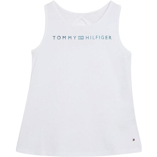Textil Rapariga camisas Tommy Hilfiger  Branco