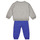 Textil Rapaz Conjunto login Adidas Sportswear 3S JOG Cinza / Branco / Azul