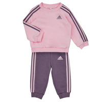 Textil Rapariga Conjunto Gretwo adidas Sportswear 3S JOG Rosa / Violeta