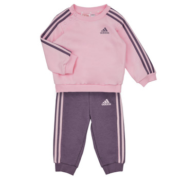 Textil Rapariga Conjunto Adidas Sportswear 3S JOG Rosa / Violeta