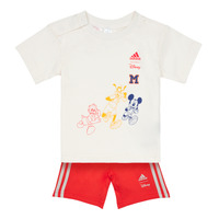 Textil kidsça Conjunto Adidas Sportswear DY MM T SUMS Branco / Vermelho