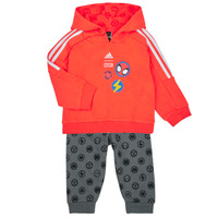 Textil Criança Conjunto Jubil adidas Sportswear DY SM JOG Vermelho / Branco / Cinza