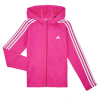 Textil Rapariga Sweats Adidas Sportswear 3S FZ HD Rosa fúchia  / Branco